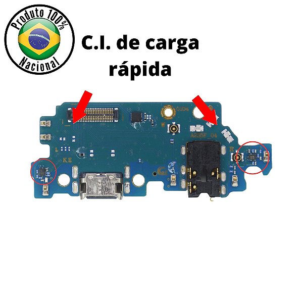 Placa Carga Galaxy A23 (a235) NACIONAL