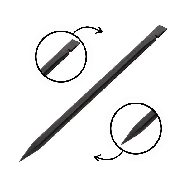 Espátula Plástica Ponta Fina