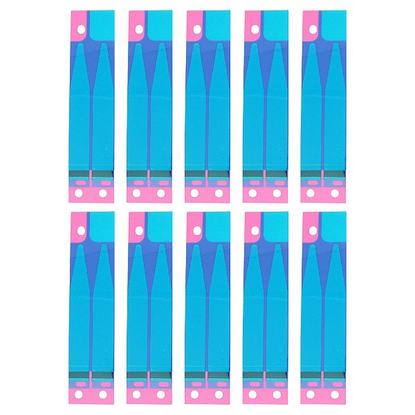 Kit 10un Fita Adesiva p/ Bateria Iphone