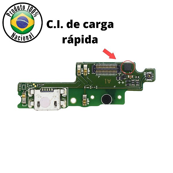 Placa Carga Redmi 4x *ORG Nacional* Carregamento Turbo