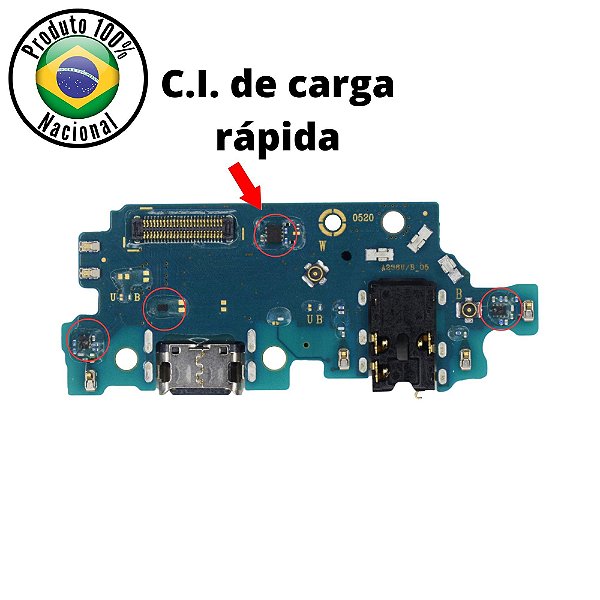 Placa Carga Galaxy A23 5g (a236) NACIONAL