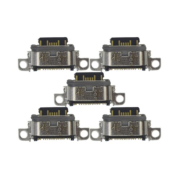 Kit 5un Conector Carga Type-C - Galaxy A33 5g (a336)
