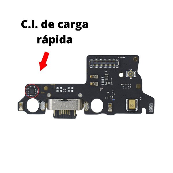 Placa Carga Moto E13 TURBO