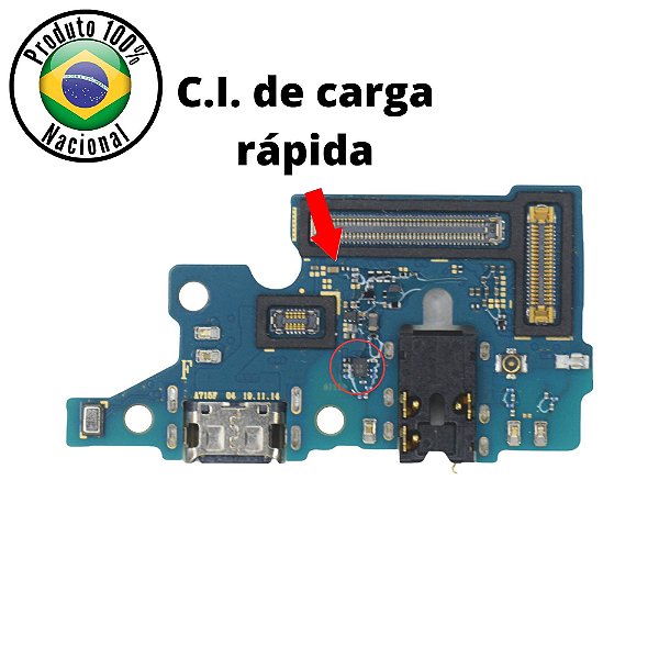 Placa Carga Galaxy A71 (a715) NACIONAL