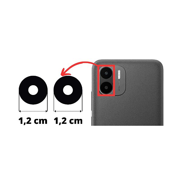 Lente Câmera Redmi A1