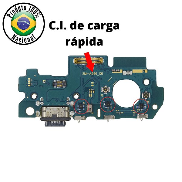 Placa Carga Galaxy A34 (a346) NACIONAL