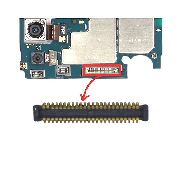FPC Placa Mãe p/ Tela Galaxy A04s (a047)
