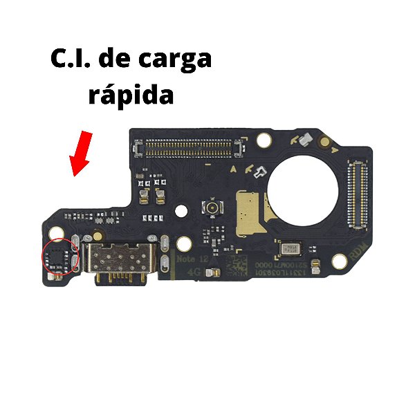 Placa Carga Redmi Note 12 4g TURBO