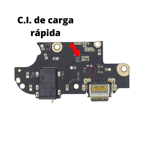 Placa Carga Moto G 5g Plus TURBO