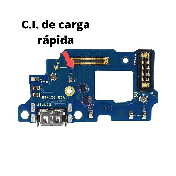 Placa Carga Galaxy M54 (m546) TURBO