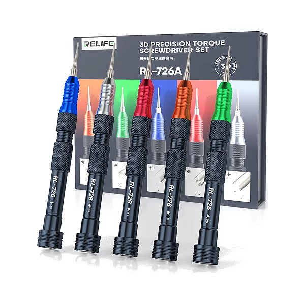 Kit Chave Profissional 3D - Relife RL726a