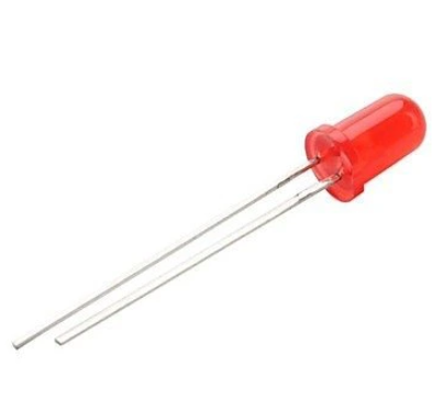 LED Difuso 5mm Vermelho