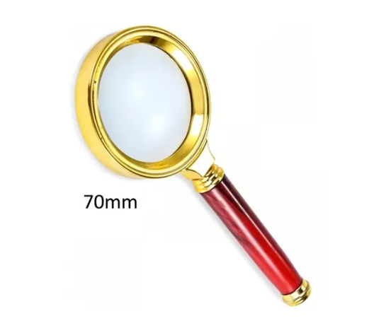 Lupa Zoom 10x 70mm Mf-70