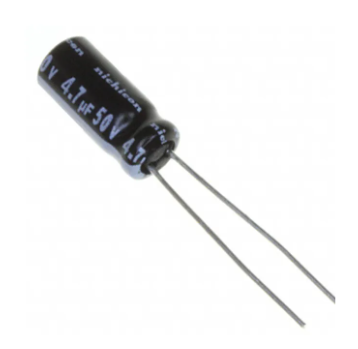 Capacitor Eletrolítico 4,7uF / 50V