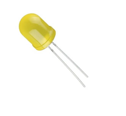 LED Difuso 10mm Amarelo