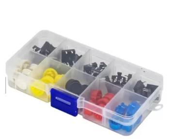 Kit Chave tactil 12x12x7,3 25 Peças Com Caixa