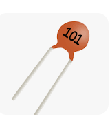 Capacitor De Disco Cerâmico 100PF 50V (101)