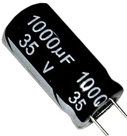 Capacitor Eletrolítico 1.000uF / 35V - KIT C/ 10 UN