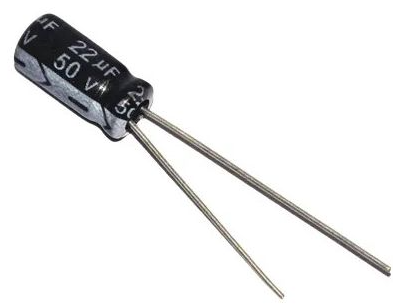 Capacitor Eletrolítico 22uF / 50V