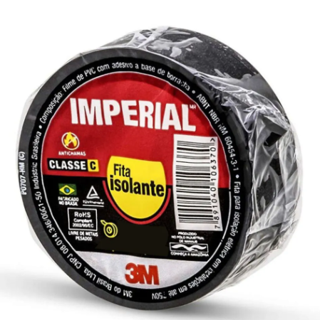 Fita Isolante 10 m Imperial Clace c 3M