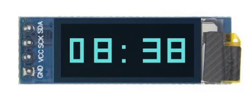 Display Oled 0.91" 138x32 I2C Azul - I2C