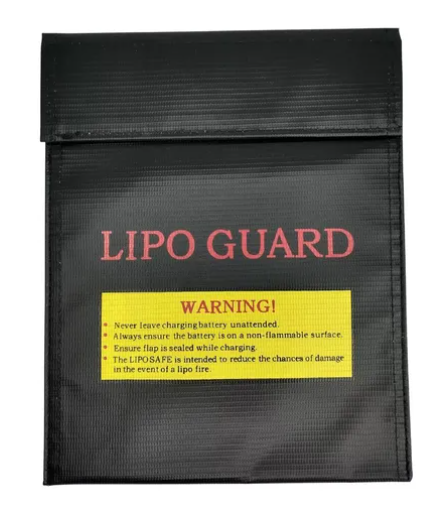 Saco Anti Chama P/ Baterias Bag 23x30 CM - Lipo Guard
