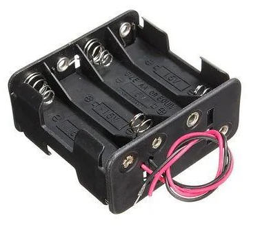 Suporte Para 8 Pilhas AA