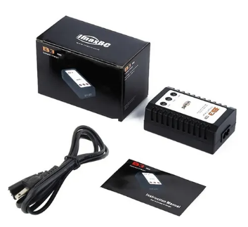 Carregador e balanceador IMAX B3 PRO para baterias de LiPo 2S e 3S 7,4 e 11,1 V - Plug US