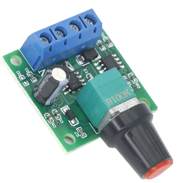 Módulo PWM DC Controlador de Velocidade 1.8v 3v 5v 6v 12v 2A Switch Function