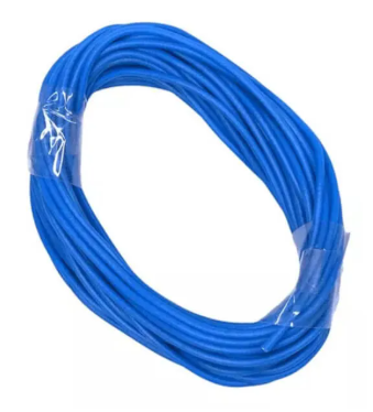 Cabo Flex 105G 300V Estanhado 0,20mm - Azul - 10 Metros