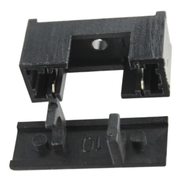 Porta Fusìvel 5x20 c/ Tampa e Terminal PCI - KIT C/ 10 UN