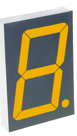 Display 7 Segmentos 5161AY Amarelo