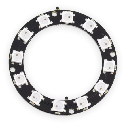 Módulo 12 LEDs RGB Endereçavel WS2812