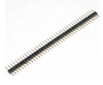 Barra de Pinos Macho 1X40 180º Torneada