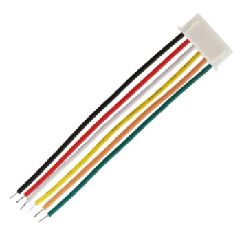 Cabo Chicote C/Conector JST-XH 6 Vias - 20 CM
