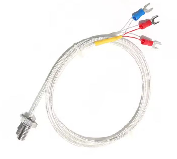 Sensor Termistor PT100 - Conexão M6 - 1 Metro