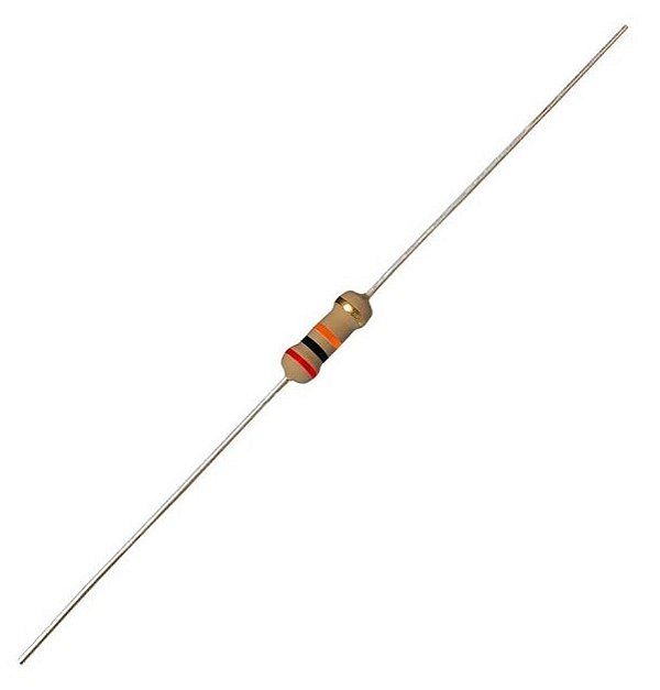 Resistor 27K 5% (1/4W) - KIT C/ 10 UN