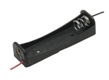 Suporte Canoa p/ 1 Pilha AA