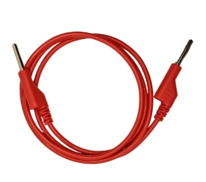 Cabo Banana X Banana 1 Metro Duplo Derivação VERMELHO 15A