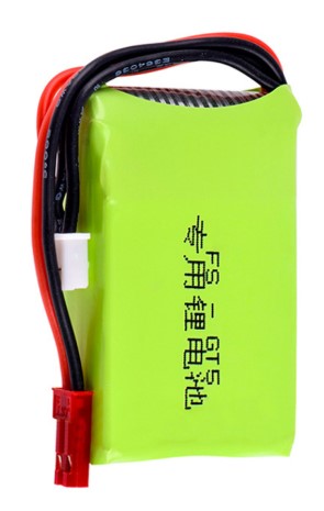 Bateria 7,4V 1500 mAm LITIO Para Transmissor FLYSK - Recarregavel