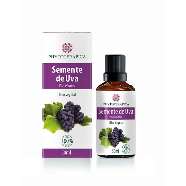 Óleo Vegetal de Semente de Uva - 50ml