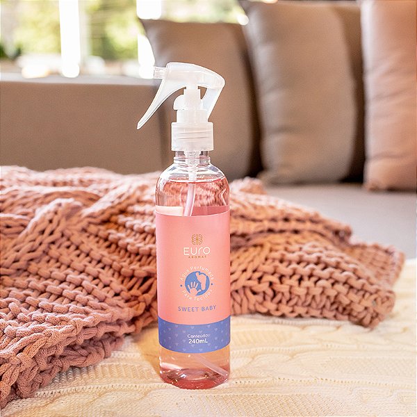 Água Perfumada para Tecidos Sweet Baby 240ml