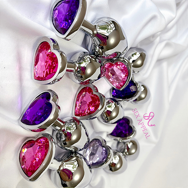 PLUG ANAL METAL CORAÇÃO