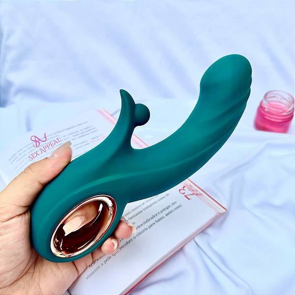 VIBRADOR WILD 3 EM 1 COM VAI E VEM