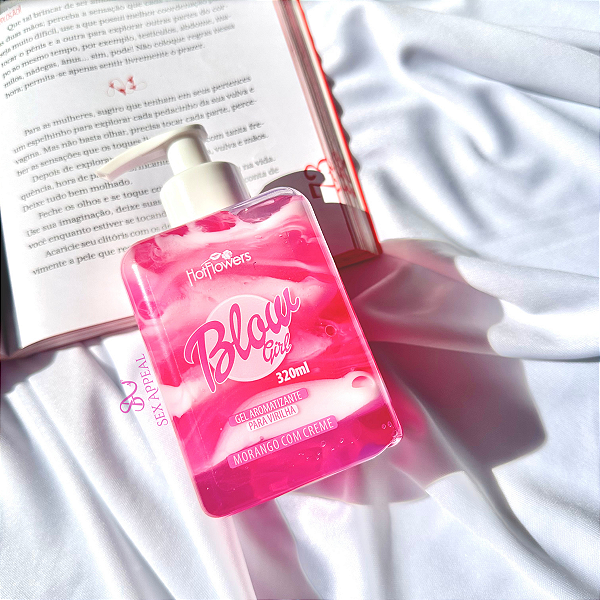 BLOW GIRL - HIDRATANTE E GEL PARA A VIRILHA BEIJÁVEL