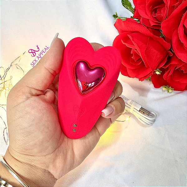 VIBRADOR DE CALCINHA CONTROLADO POR APP - RED LOVE