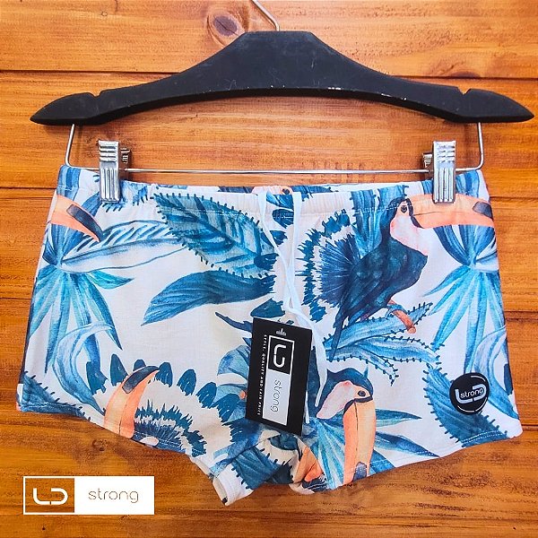 SUNGA PRAIA BOXER ESTAMPADA