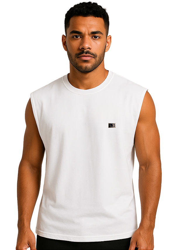 REGATA MACHÃO EXCLUSIVE - BRANCA