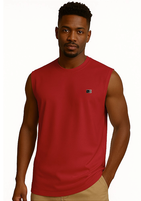 REGATA MACHÃO EXCLUSIVE - VERMELHA