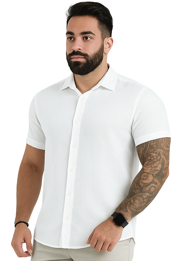 CAMISA LD CLASS - BRANCA
